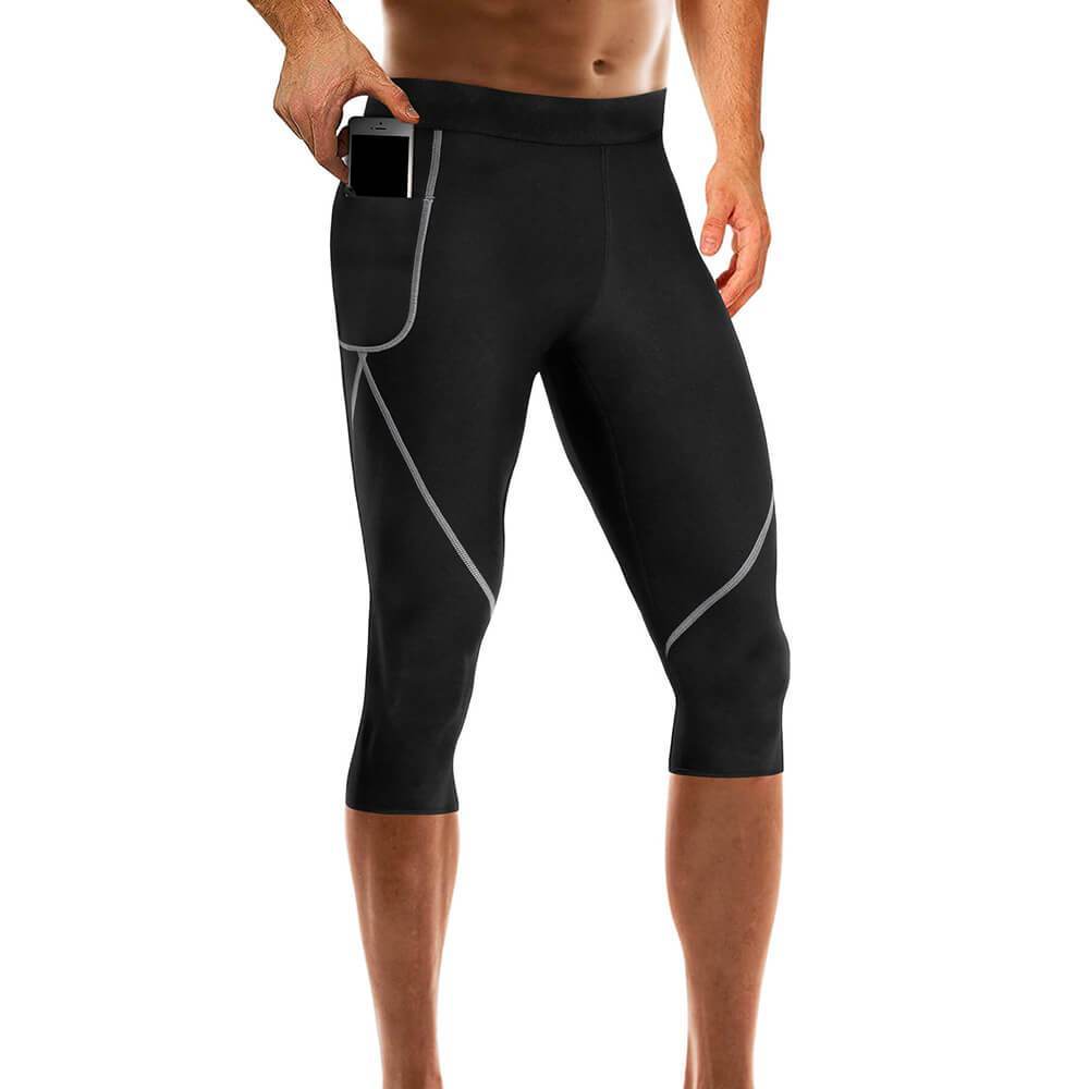 Men Hot Sauna Yoga Sports Pants